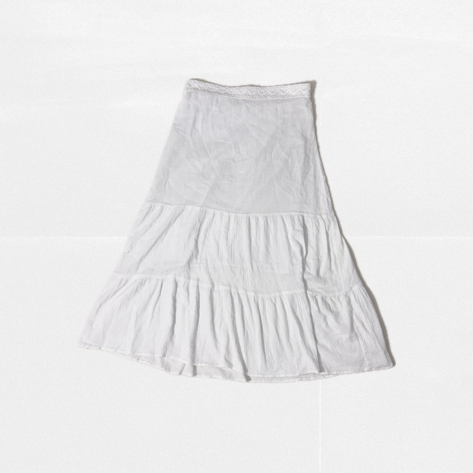 saia boho branca ❀