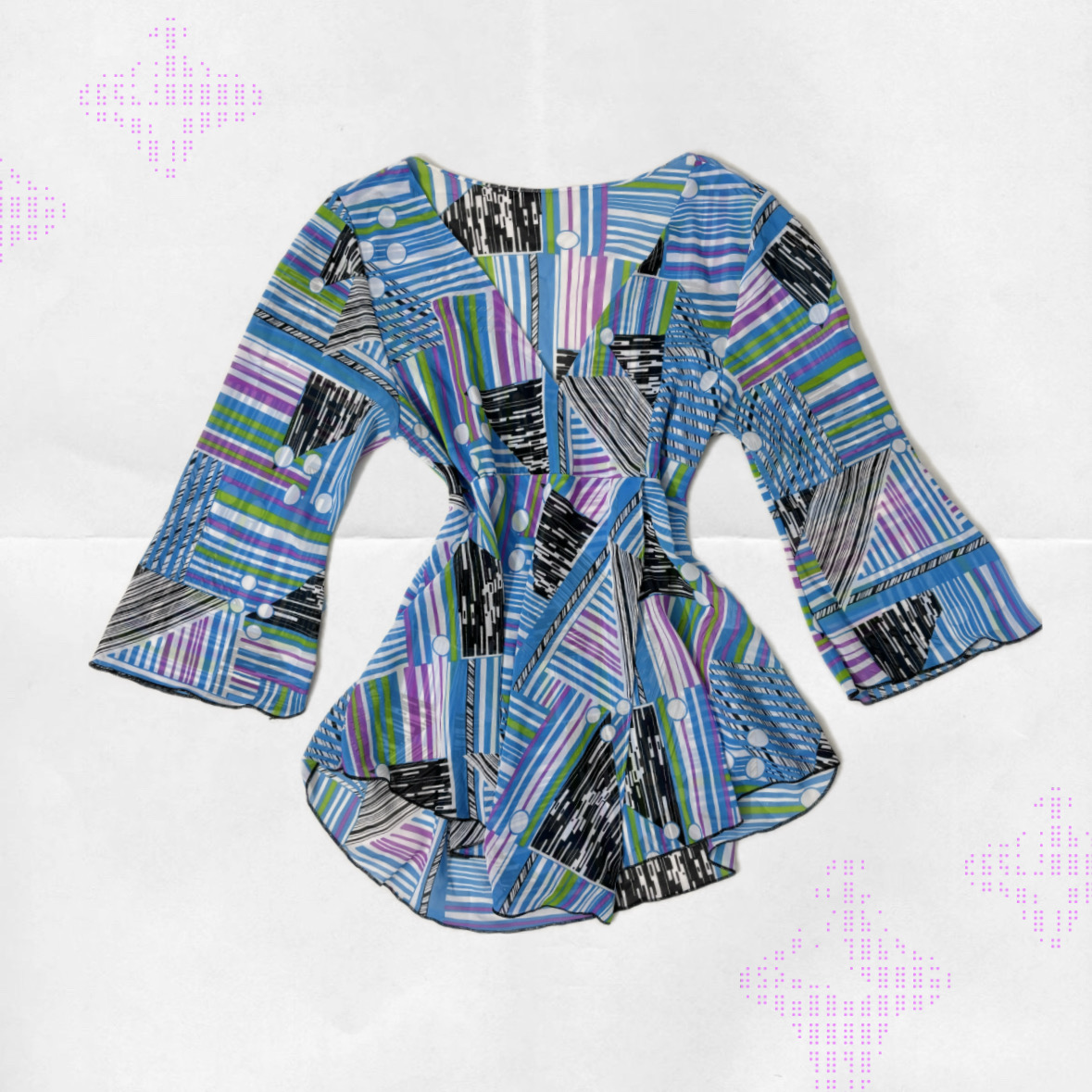 bata abstract print ✧