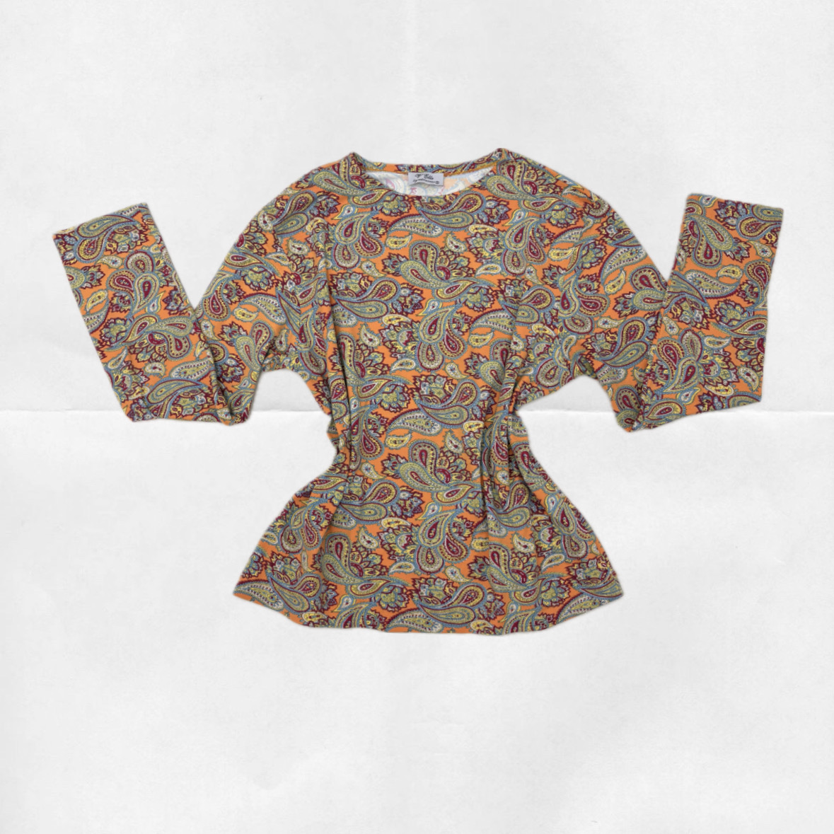 blusa malha paisley ꩜