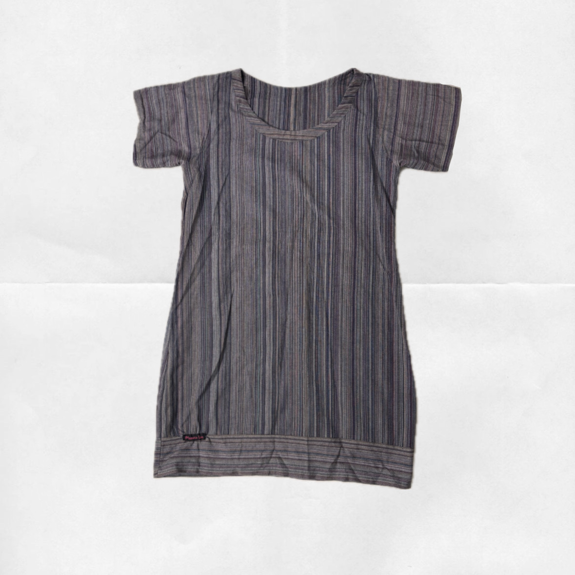 vestido doll listrado ꩜