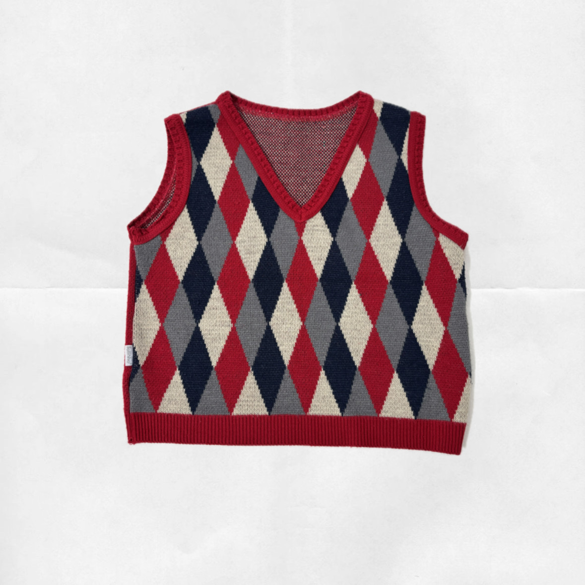 colete xadrez argyle ❀