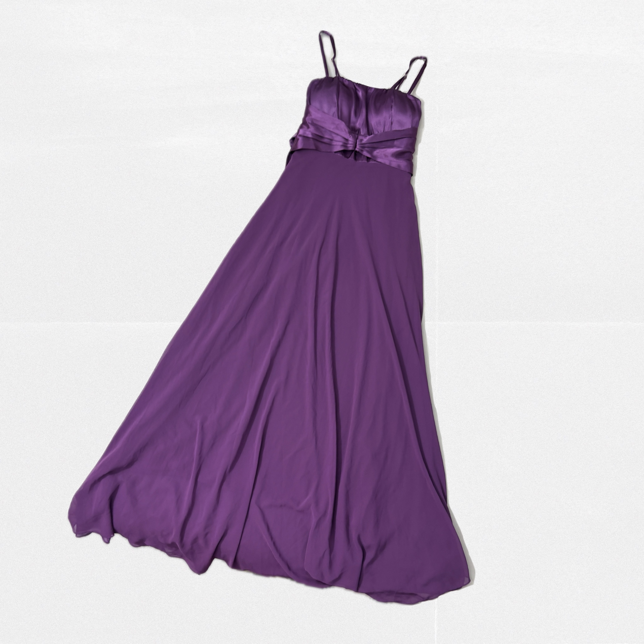vestido longo roxo ꩜