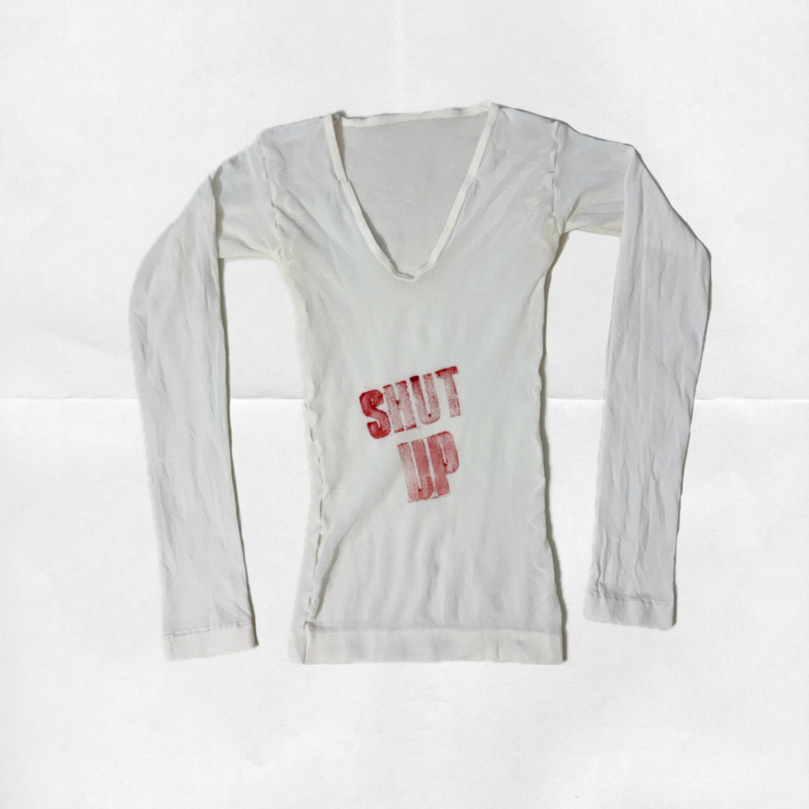 mesh top "shut up" ✮