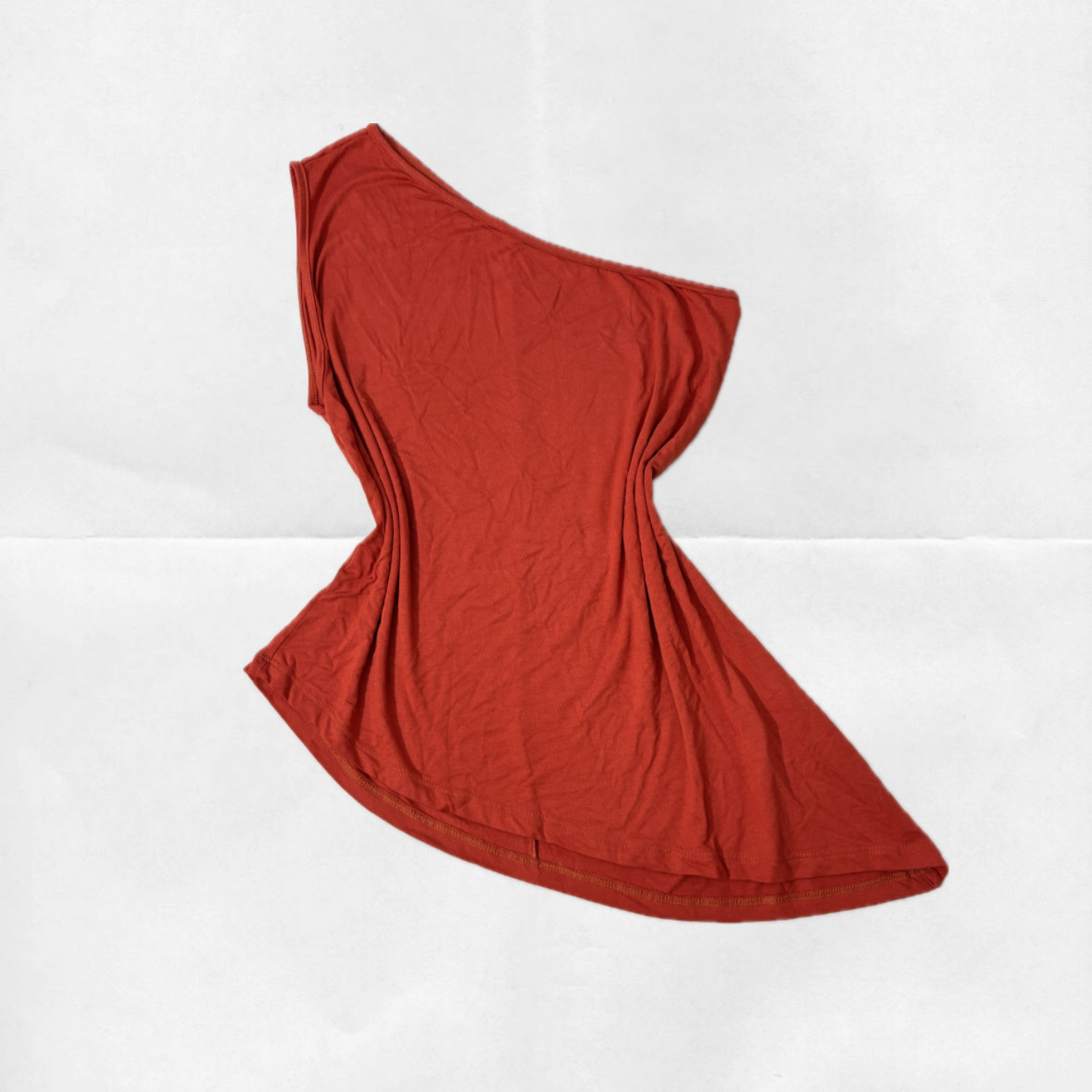 blusa orange assimétrica ❀