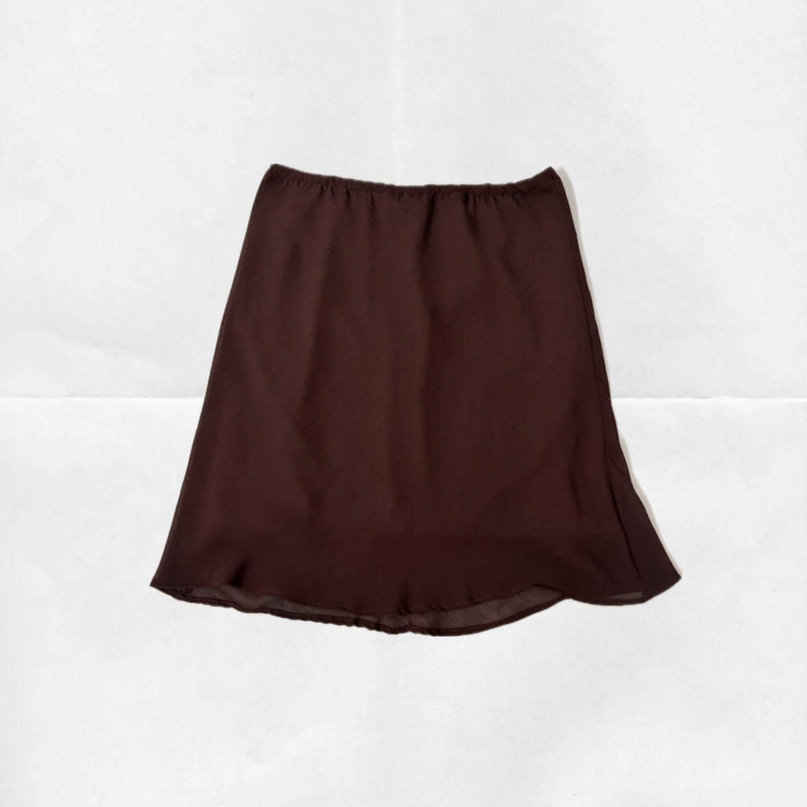 saia vintage marrom ❀