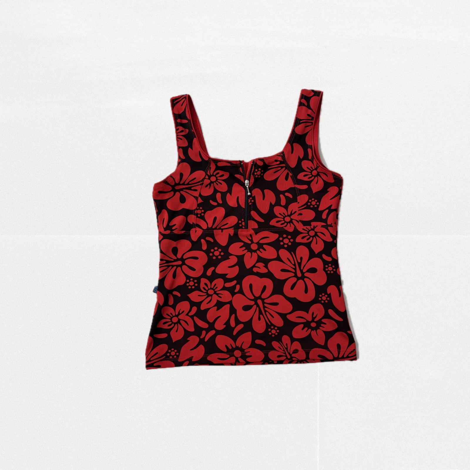 top hibiscos black&red ❥