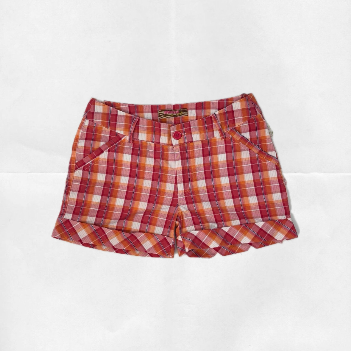 plaid shorts ✿