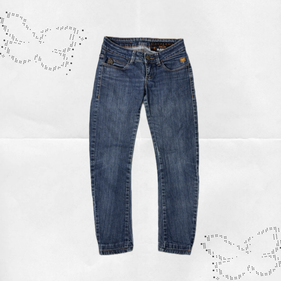 skinny jeans cavalera ✧
